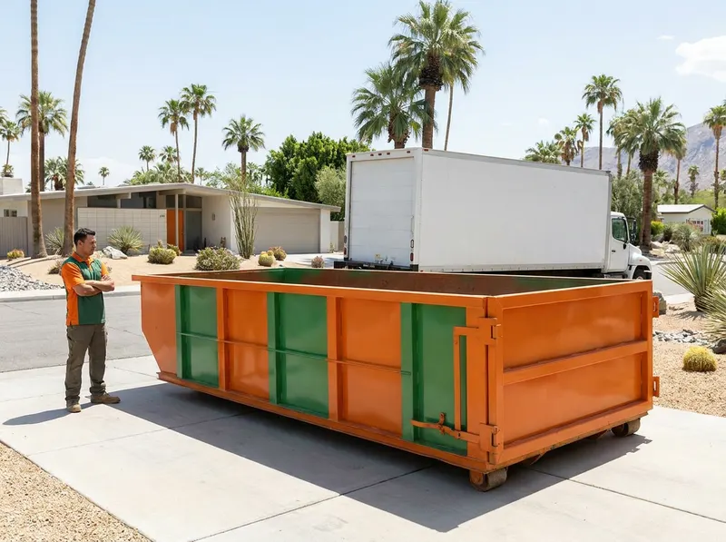 15-Yard Dumpster Rental in Palm Springs, CA